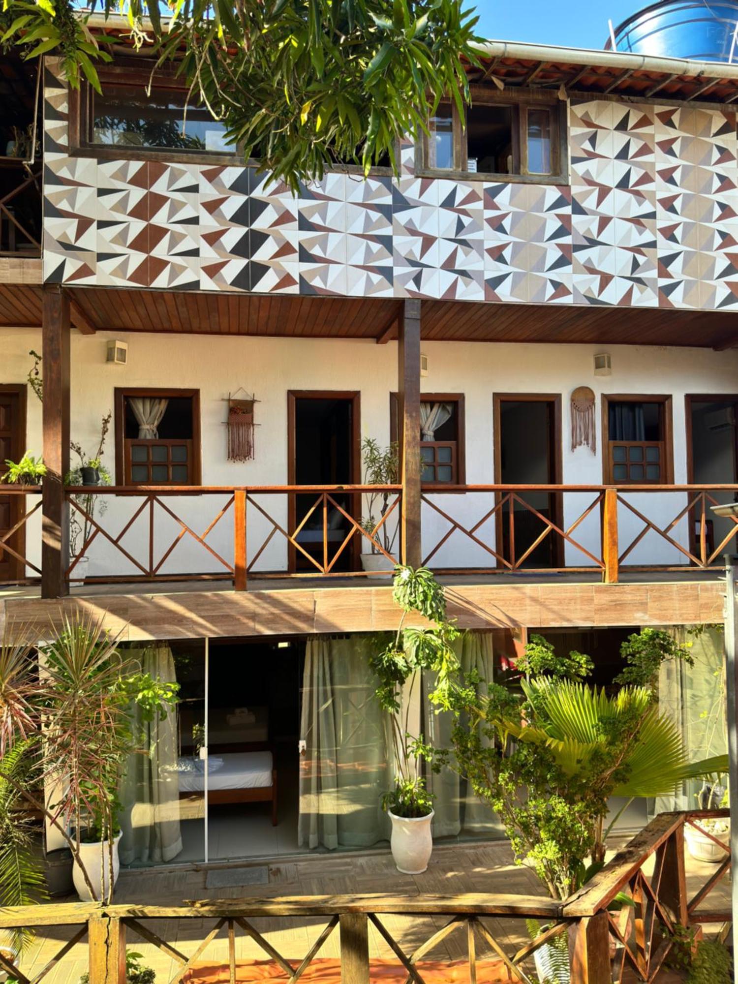 Pousada Casa Blanca Flat Morro Morro de Sao Paulo Bagian luar foto
